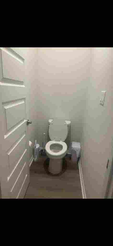 master bed, private bath