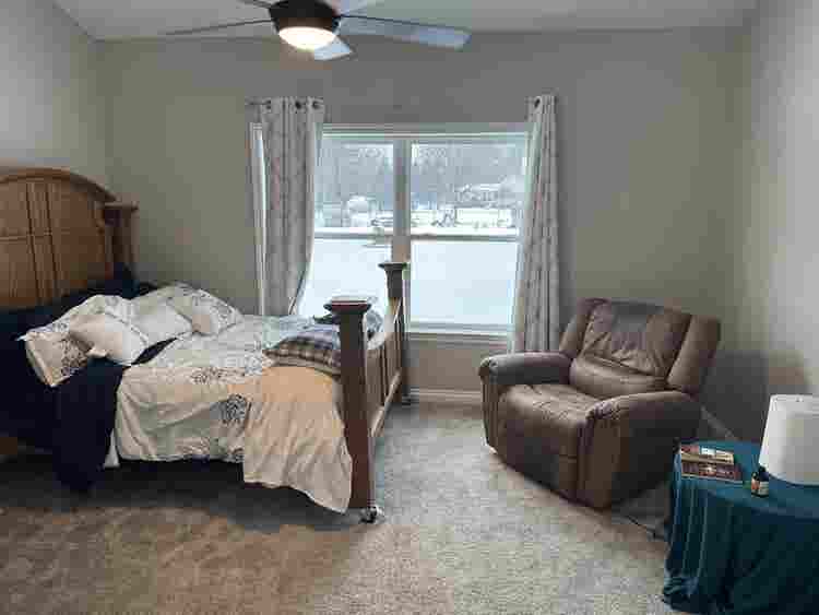 Master Bedroom over  sq Ft.
