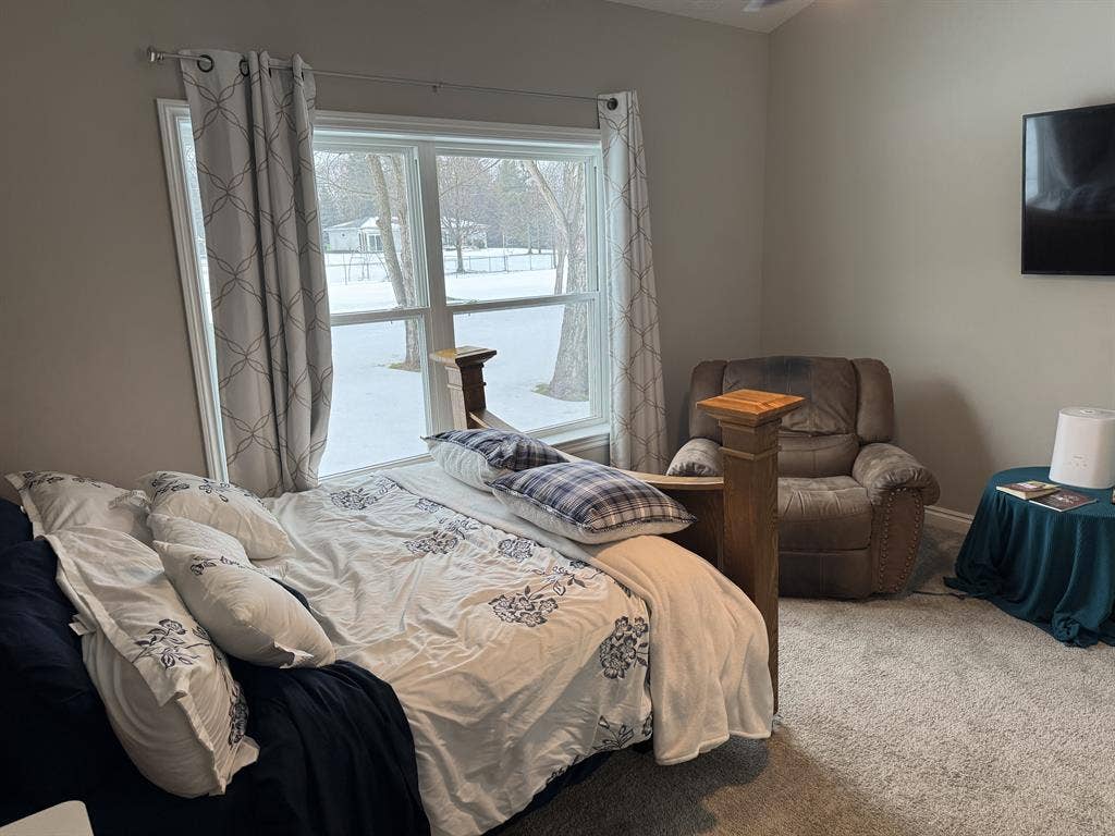 Master Bedroom over sq Ft.