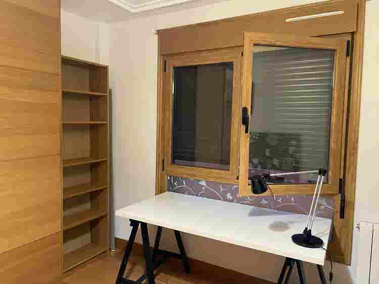 Room with a private badroom.