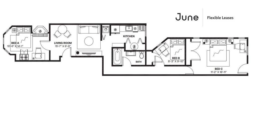 3 BR in Washington DC