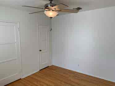 1 private bedroom + 
private bath!