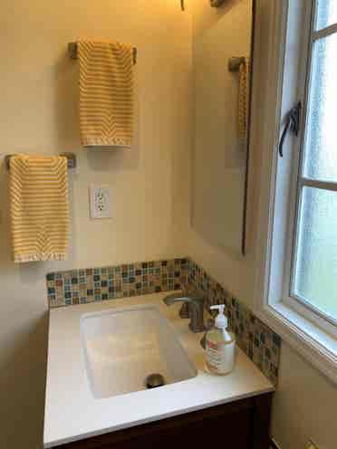 1 private bedroom + 
private bath!