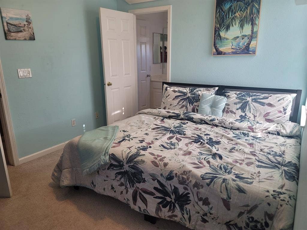 Furnished Bedroom with Private Bath