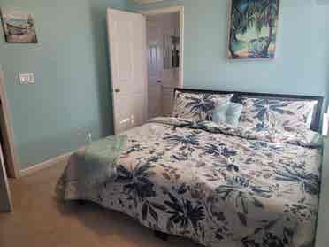 Furnished Bedroom with Private Bath