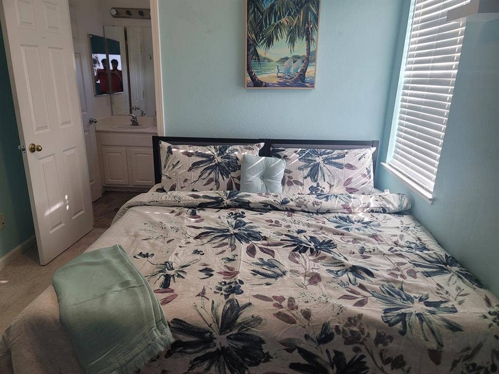 Furnished Bedroom with Private Bath