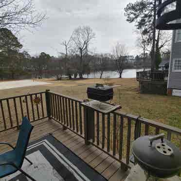 Love living over looking a Lake!!!
