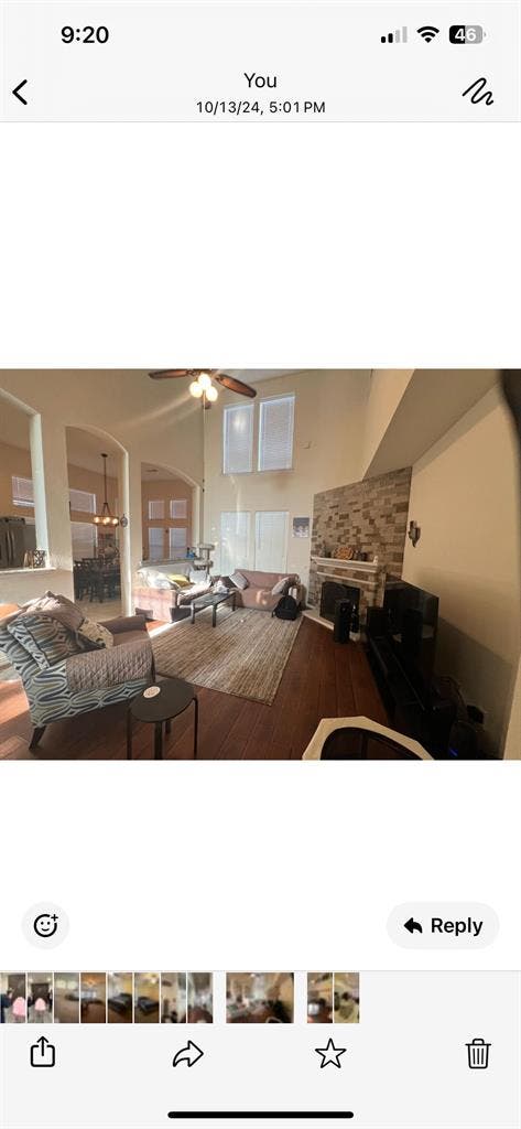 Very clean quiet house .