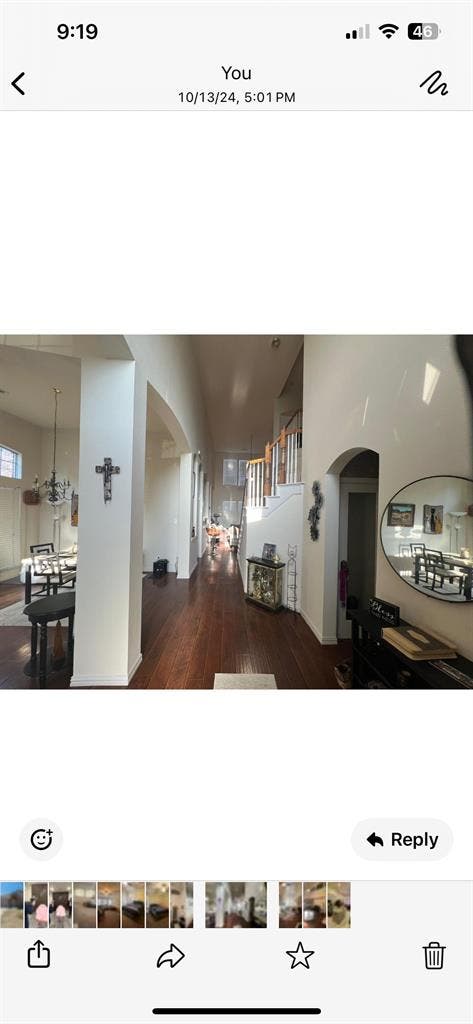 Very clean quiet house .