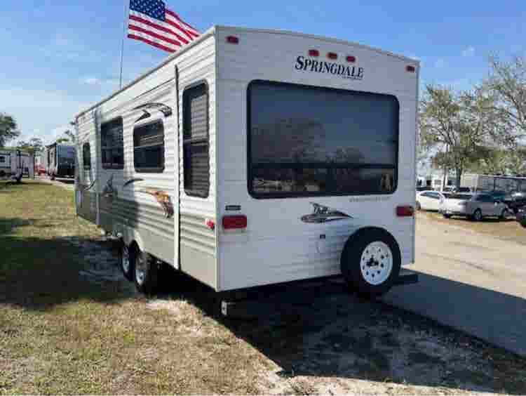 Lease my RV on my property,