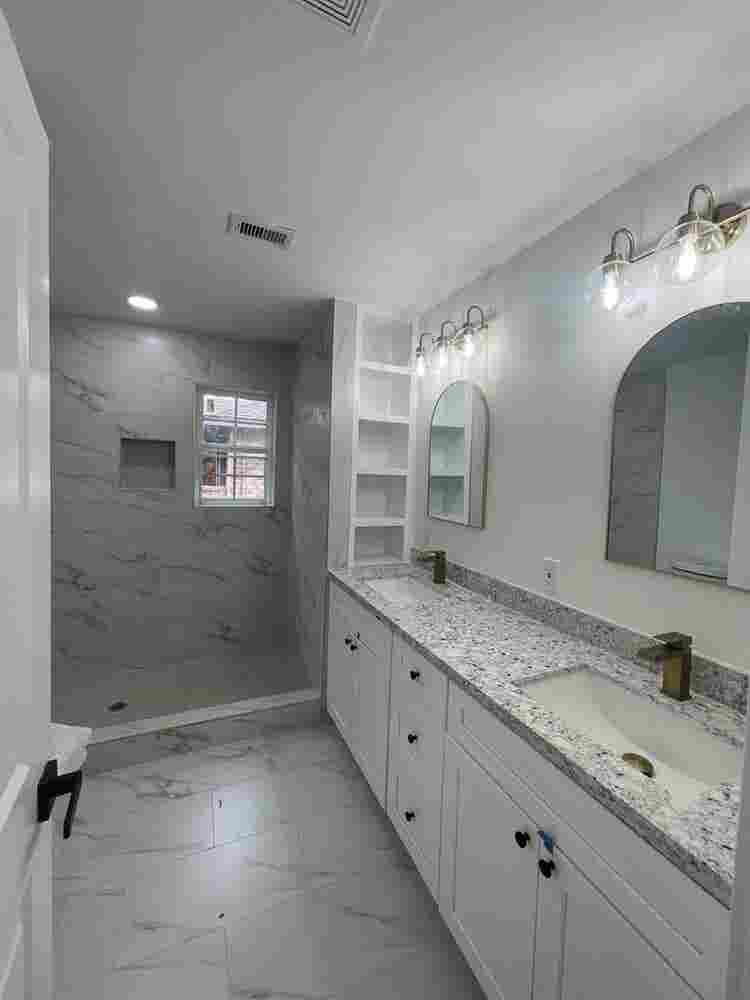 Furnished room with private