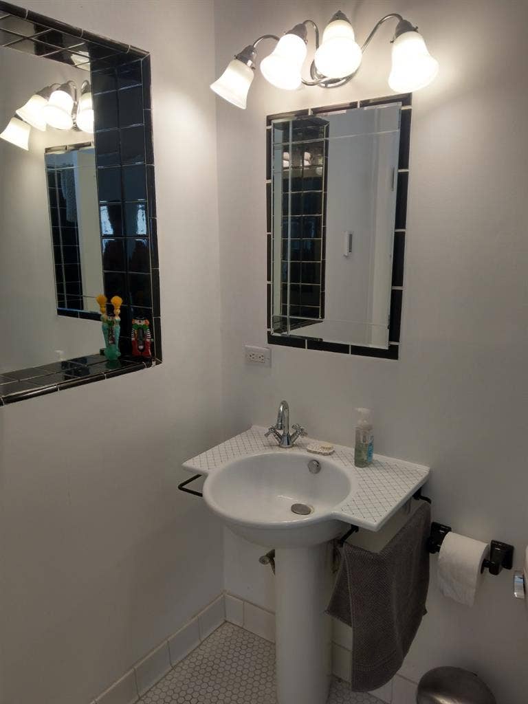 Large room with private bathroom