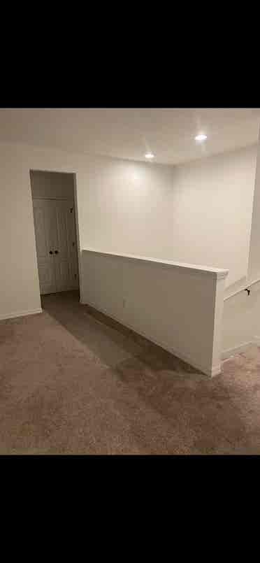 Spacious bedroom with separate bath
