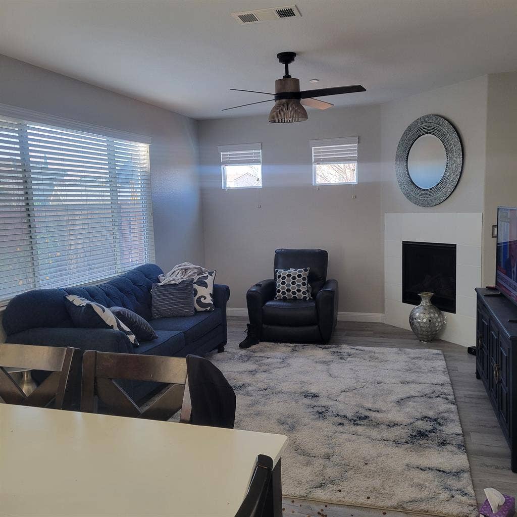 Clean Master bedroom available