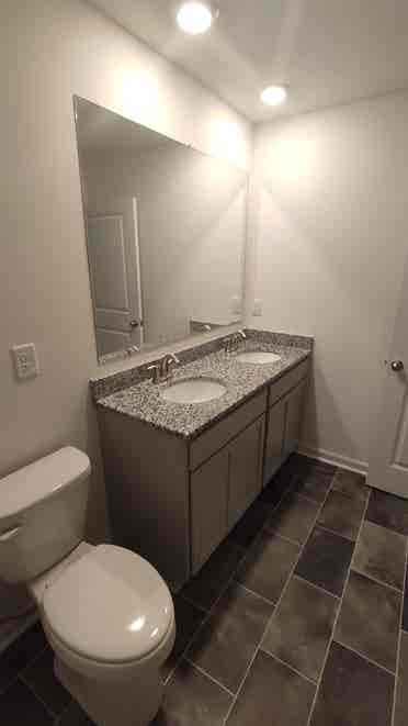 Bedroom with shared bath