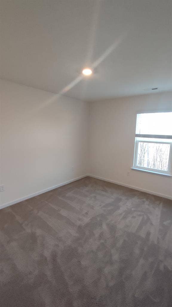 Bedroom with shared bathroom