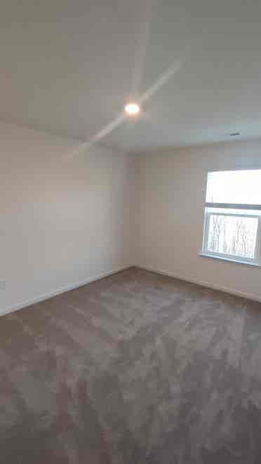 Bedroom with shared bathroom