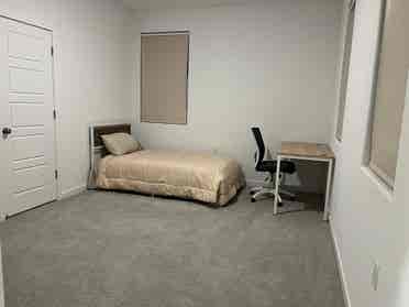 Furnished room with private bath