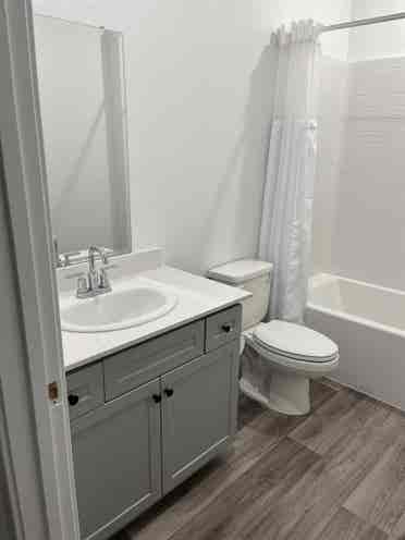 Furnished room with private bath