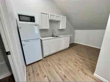 Studio apartment for rent.