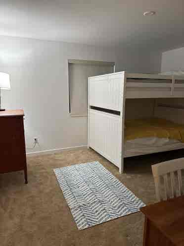 Fully loaded rooms in new house 
