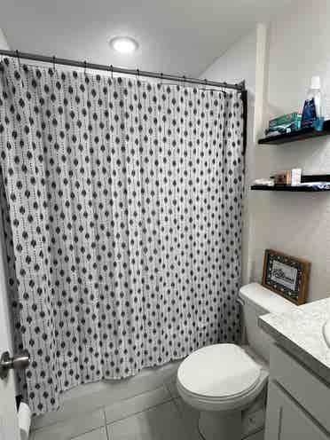 3 bedrooms and 2 bathrooms.