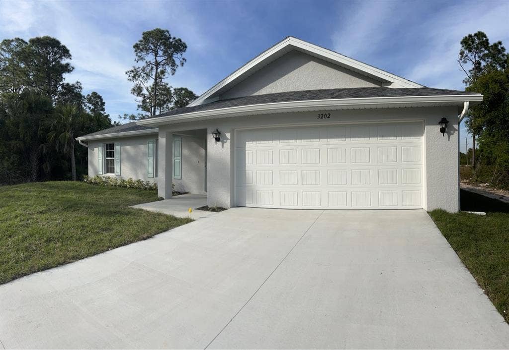 3 bedrooms and 2 bathrooms. Open