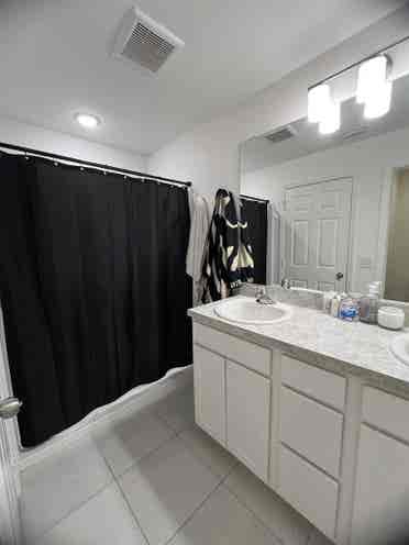 3 bedrooms and 2 bathrooms.