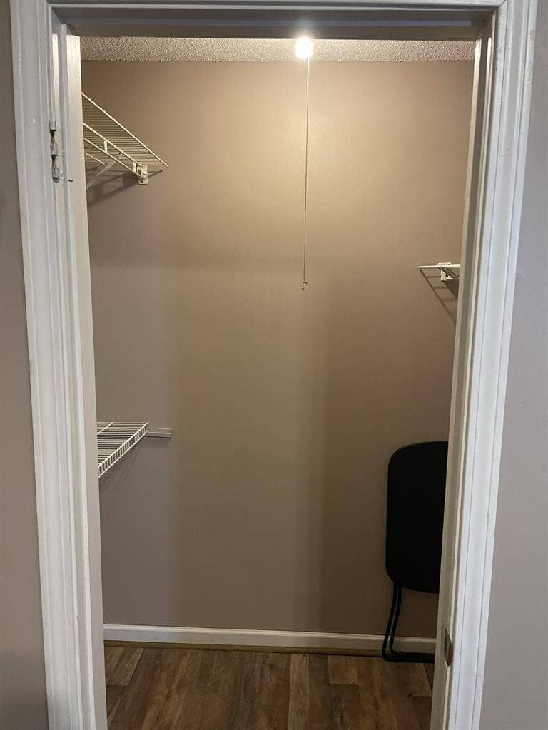 Master bedroom in a 3 bedroom house