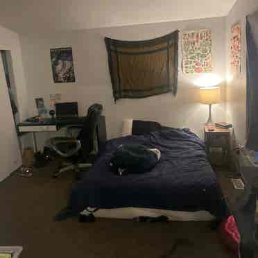 Master bedroom with priv 
bathroom