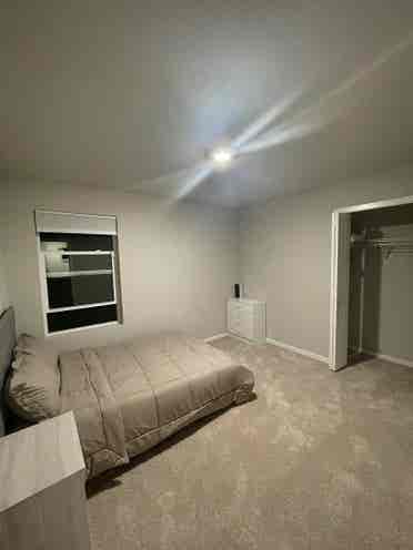 Room with a shared bathroom
