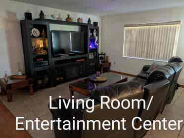 2 Bedrooms and Private Bathroom.