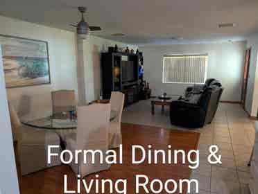 2 Bedrooms and Private Bathroom.