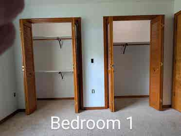 2 Bedrooms and Private Bathroom.