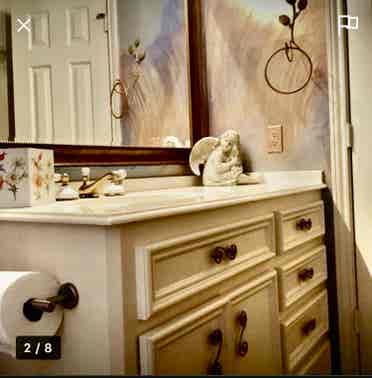 Two bedrooms with private bath