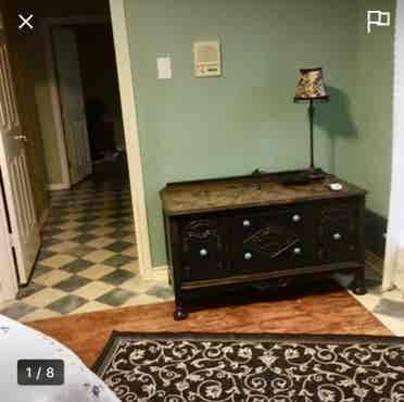 Two bedrooms with private bath