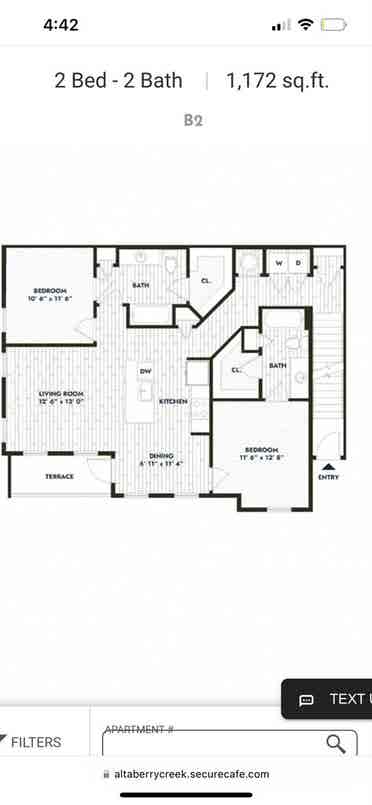 Apartment sublease