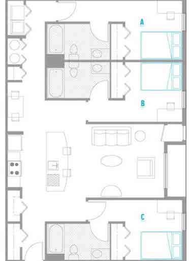 Apartment at Campus Pointe