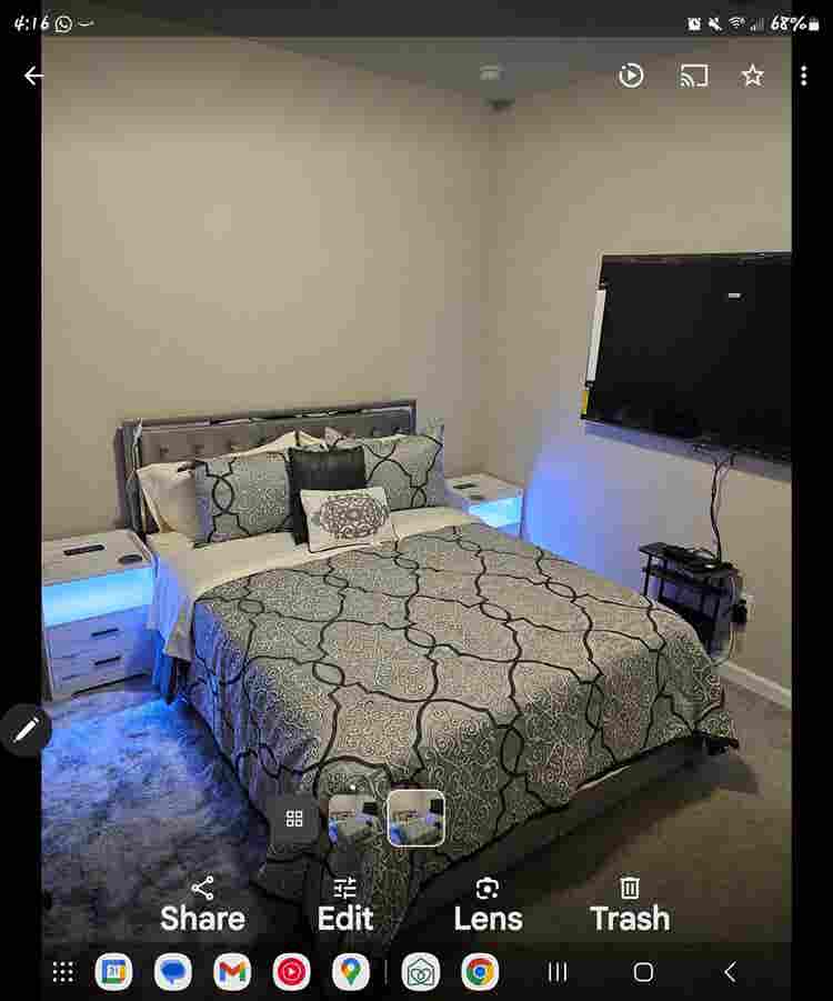 New Home new ting fridge bedroomset