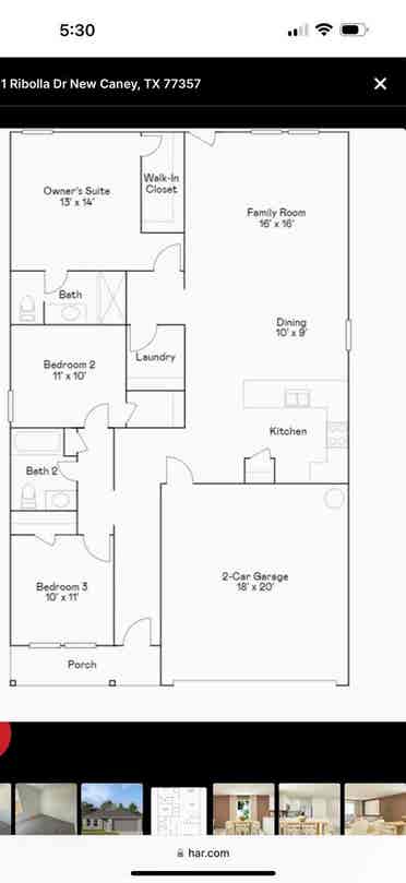Two bedroom for rent