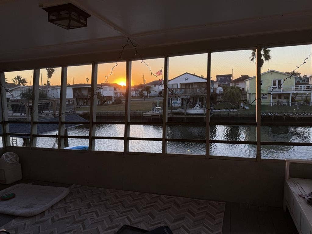 private apartment on the water