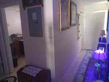 Private bedroom and bathroom