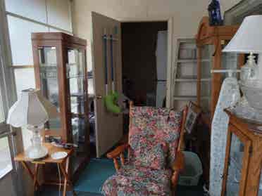 Private bedroom and bathroom