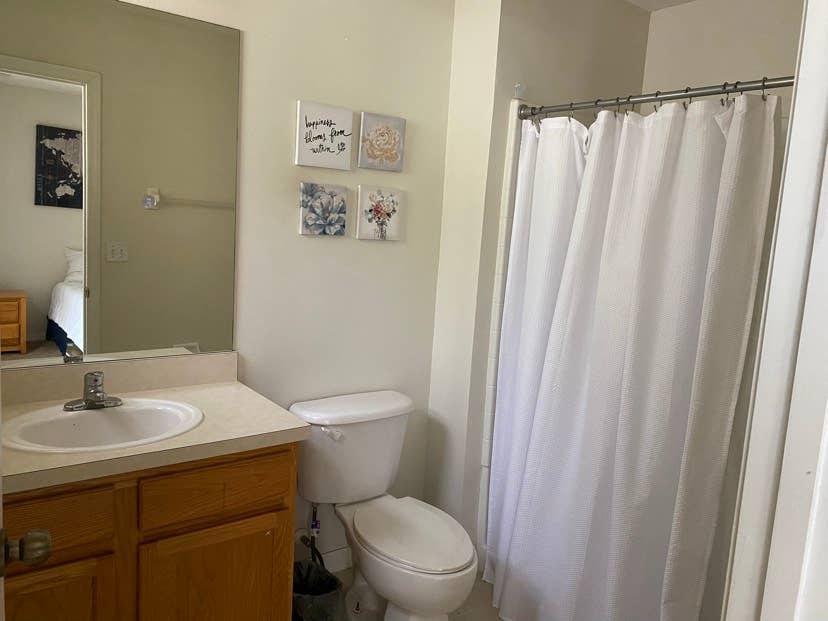 Rentó habitación con baño privado