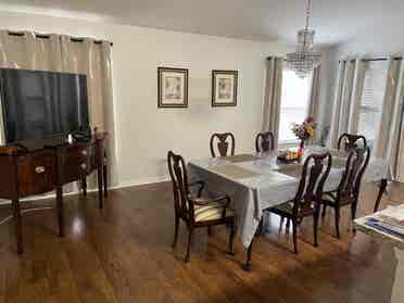 Private room for rent