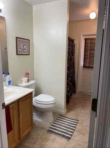 Private room for rent