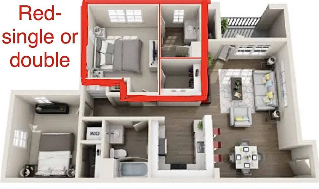 Single or Double for Lease!