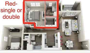 Single or Double for Lease!