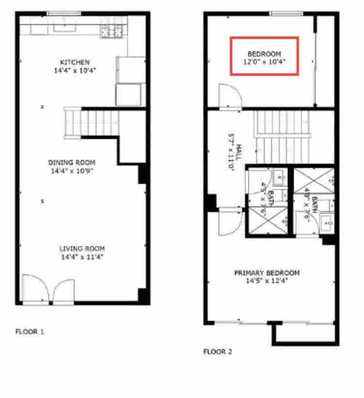 Hollywood 2-story condo