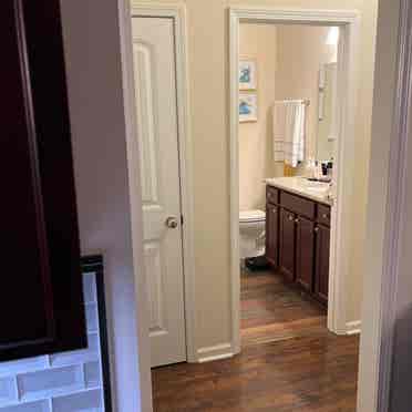 Room and private bath